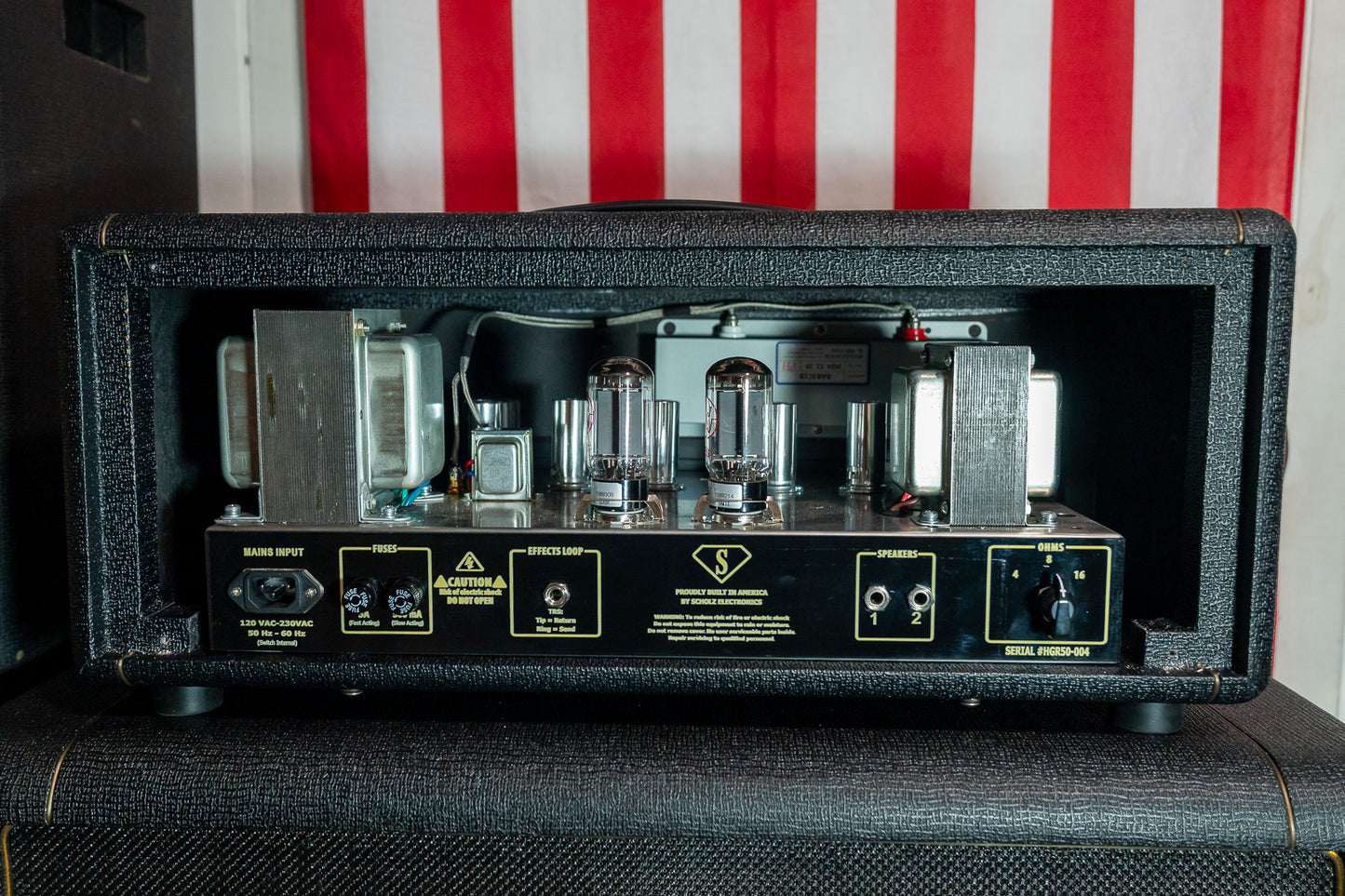 Custom GS-50 Amplifier Head - 50 Watt - Reverb - Grand Master Attenuator